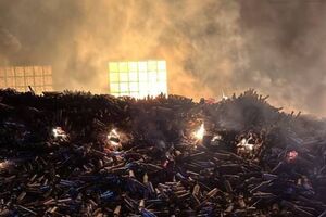 В результате атаки дронов уничтожено 250 тыс. бутылок Aznauri