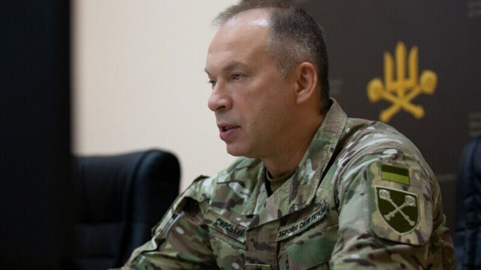 Сырский: Сурово предупредил командиров о недопущении безответственности