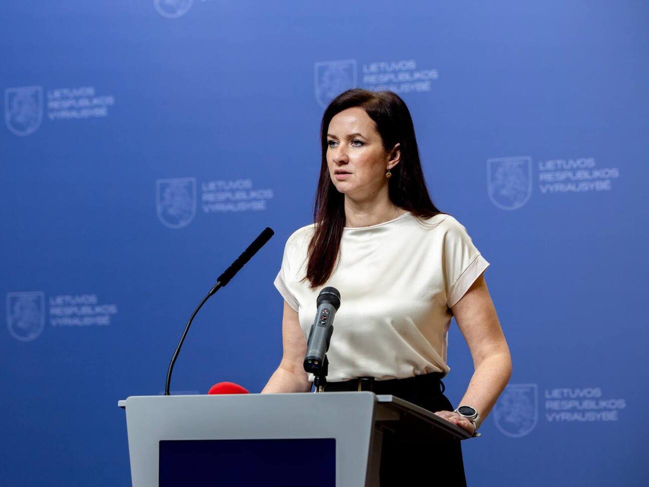 Ругінене повідомила, що 29 жовтня обговорювала ситуацію на кордоні з Білоруссю з Туском