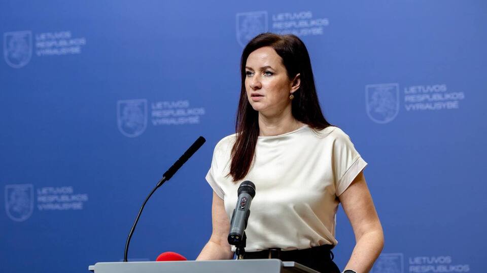 Ругинене сообщила, что 29 октября обсуждала ситуацию на границе с Беларусью с Туском