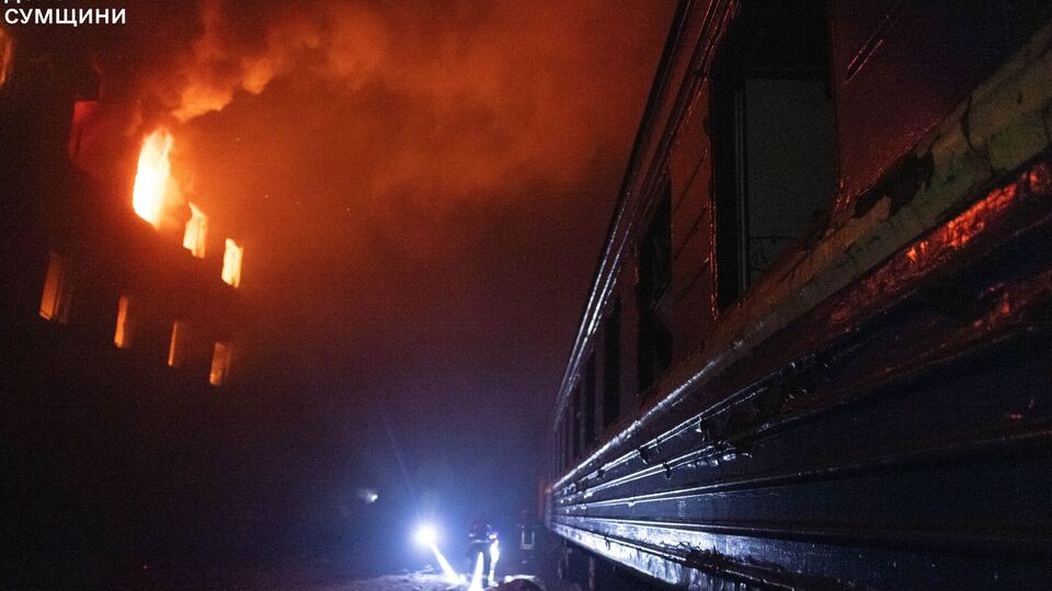 У Сумах під удар потрапило депо