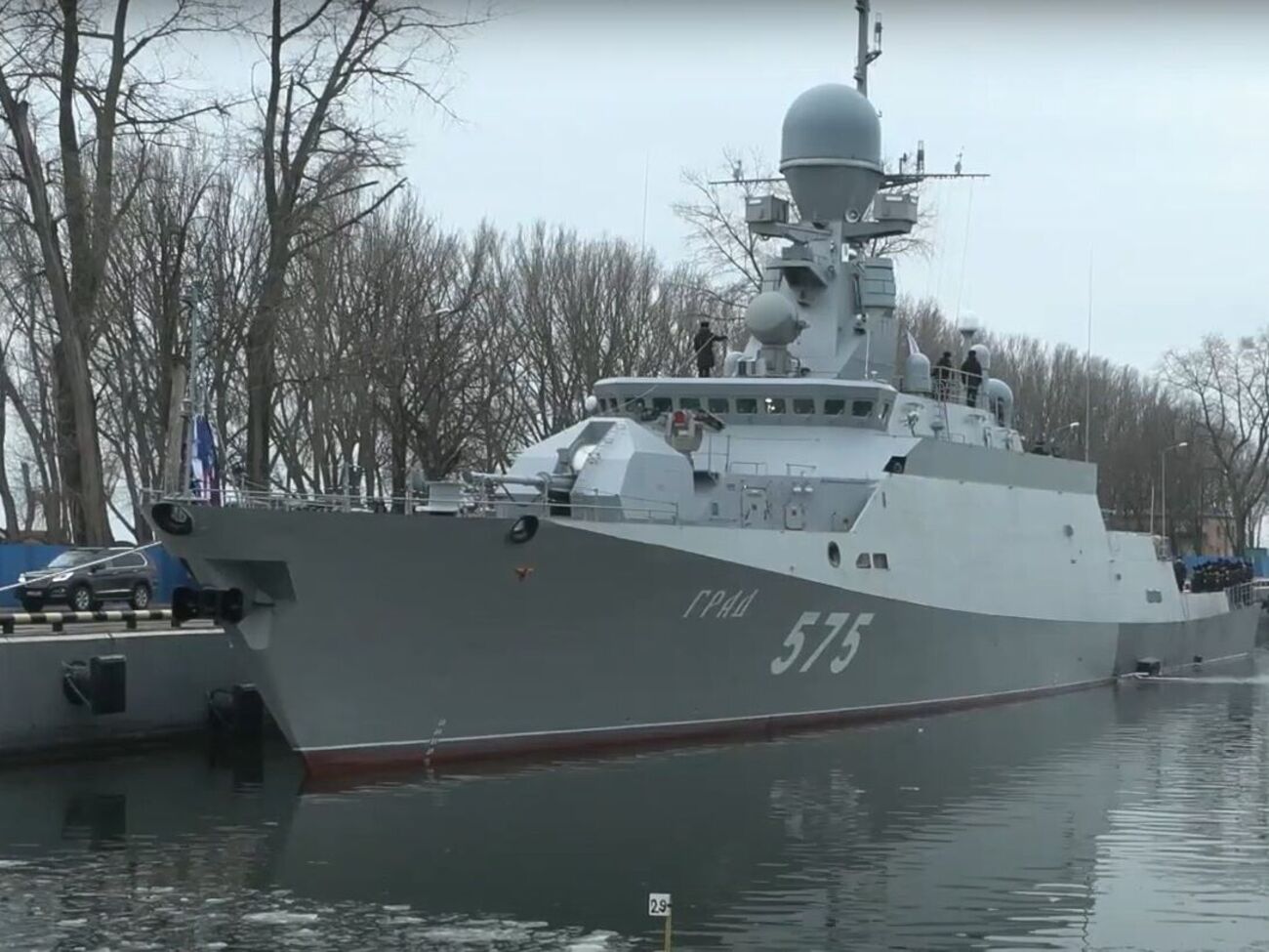 "Град" является одним из самых современных кораблей страны-агрессора