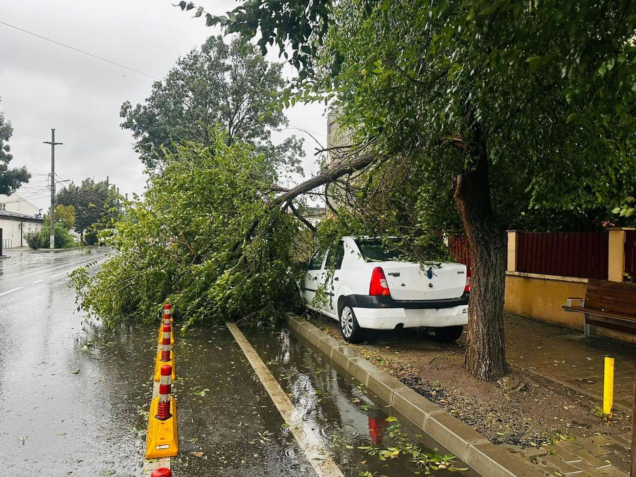 Больше всего от непогоды пострадал уезд Брашов