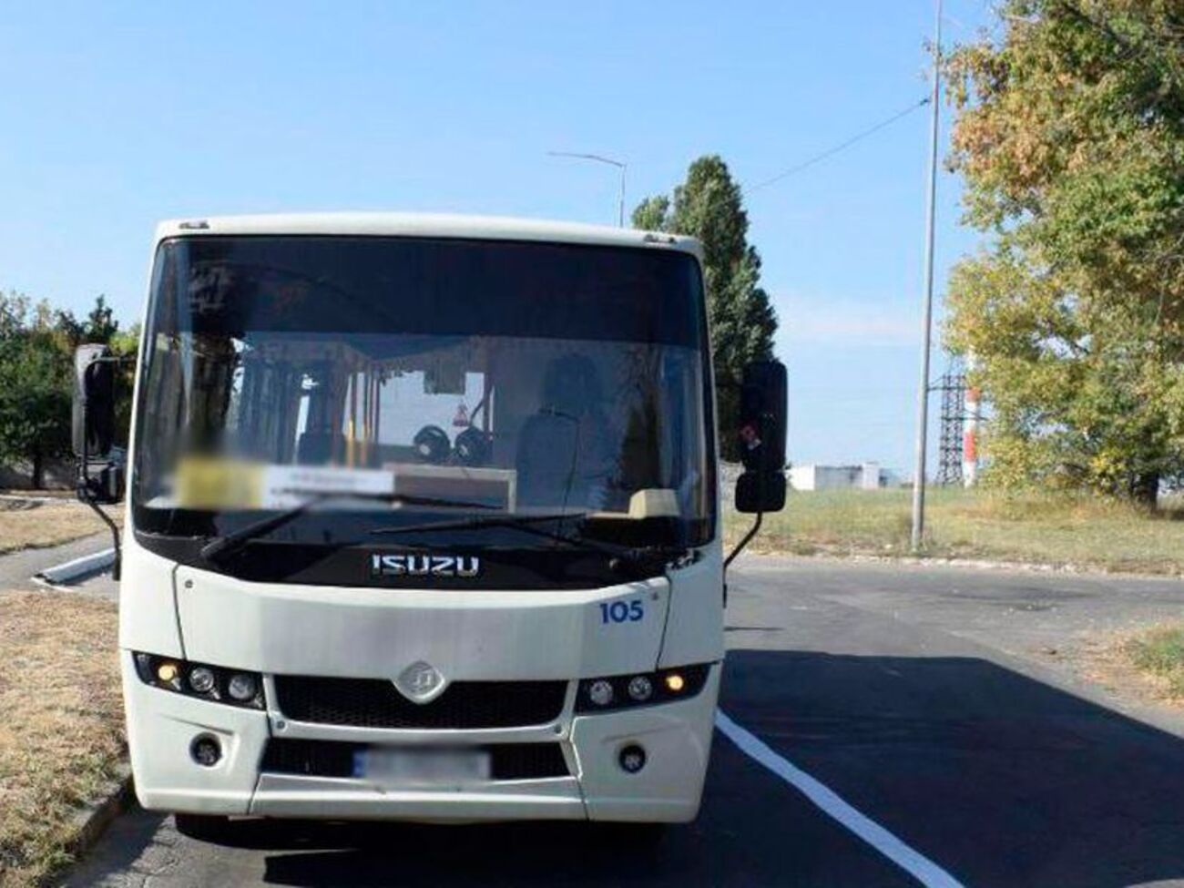 Унаслідок вибуху пошкоджень зазнала маршрутка