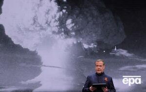 На думку Медведєва, "головне, щоб недалекі європейці відчули на власній шкурі, що таке небезпека війни"