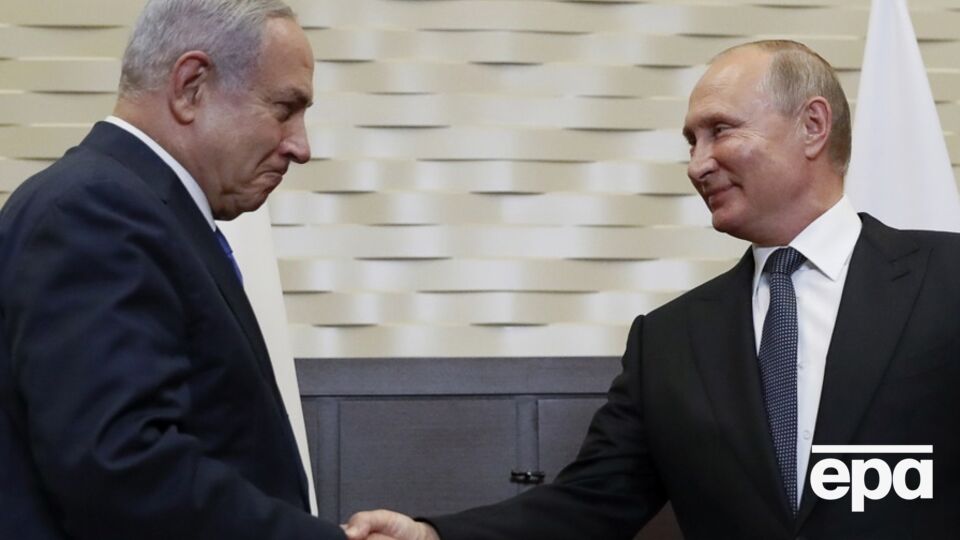 По версии Кремля, Путин и Нетаньяху обменялись поздравлениями