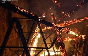 На місці прильотів були пожежі