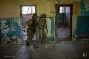 Поселок Сичневое освободили бойцы штурмового подразделения "Шквал"