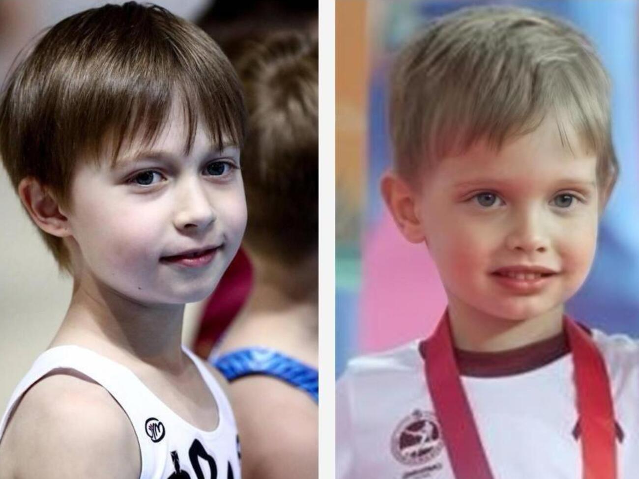 Младшие дети Путина иногда появляются на публике (слева – Иван, справа – Владимир)