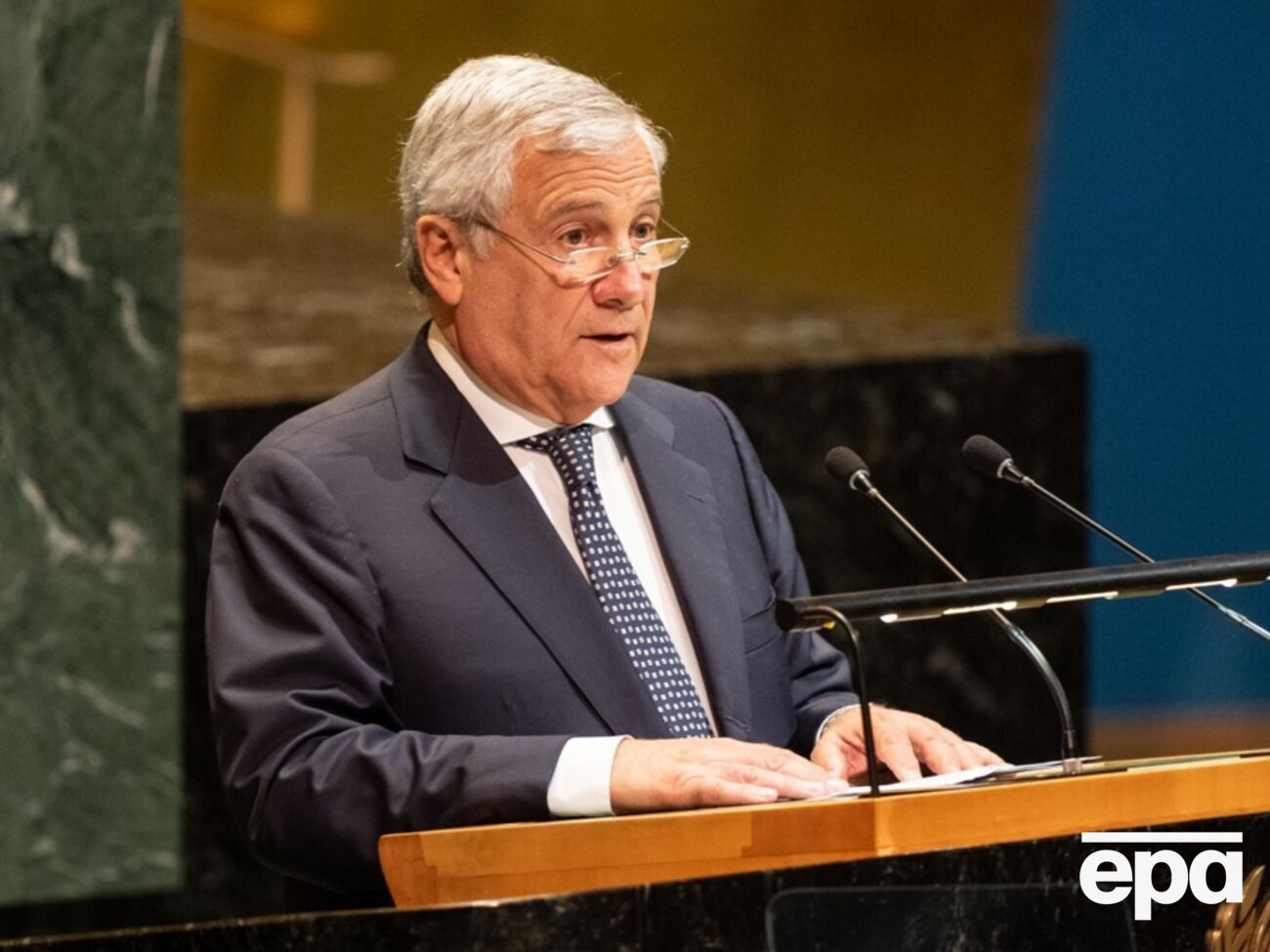 Таяни заявил о намерении Италии предложить в ООН всемирное перемирие на время проведения зимних Олимпийских игр 2026