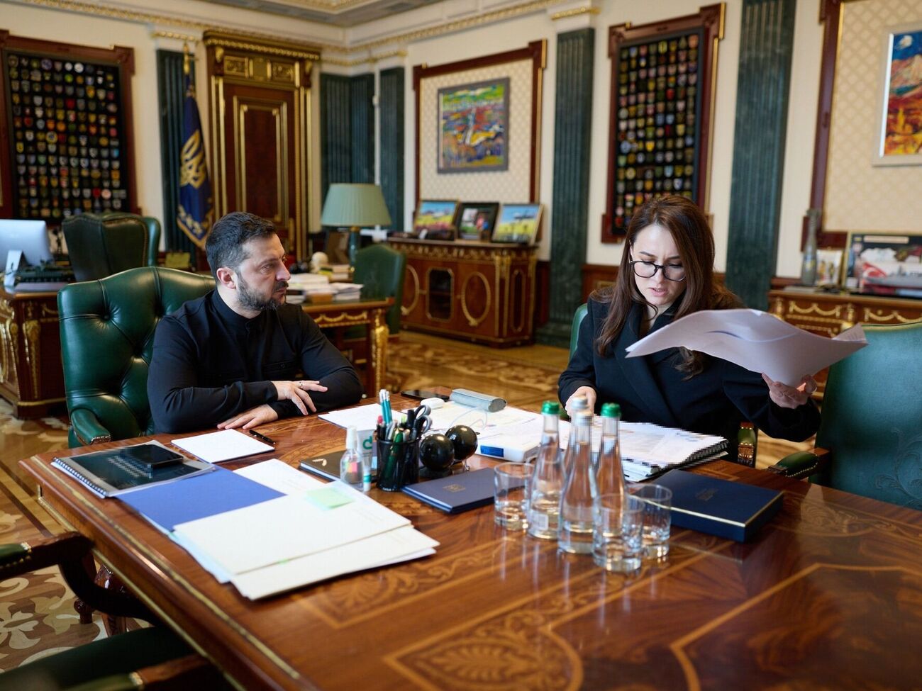 Свириденко доповіла Зеленському про відновлення в областях після ударів РФ по об'єктах енергетики України