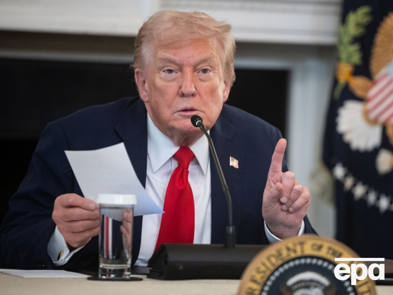 Трамп анонсував міцний і тривалий мир