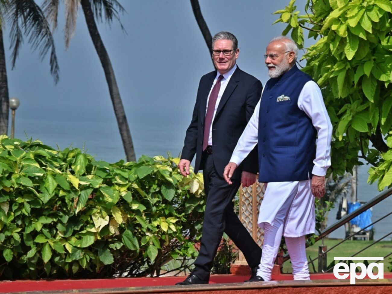Стармер встретился с Моди во время первого официального визита в Индию в должности британского премьера
