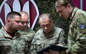 Сырский совершил рабочую поездку в Донецкую область