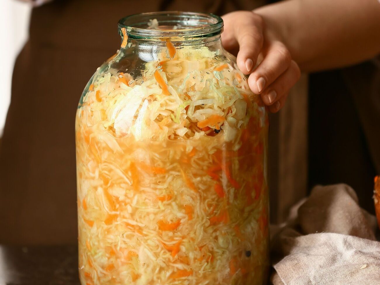 Для капусты понадобится одна морковка