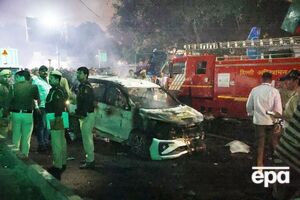 Вибух стався в автомобілі, який зупинився на світлофорі