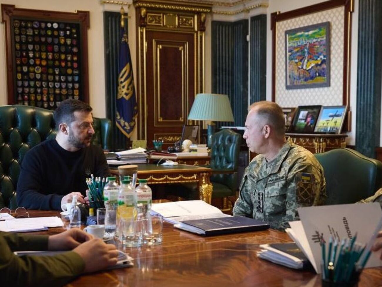 Визит президента поднимает моральный дух украинским бойцам, считает главком