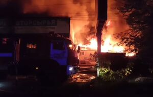 Местные паблики сообщали о двух сильных пожарах