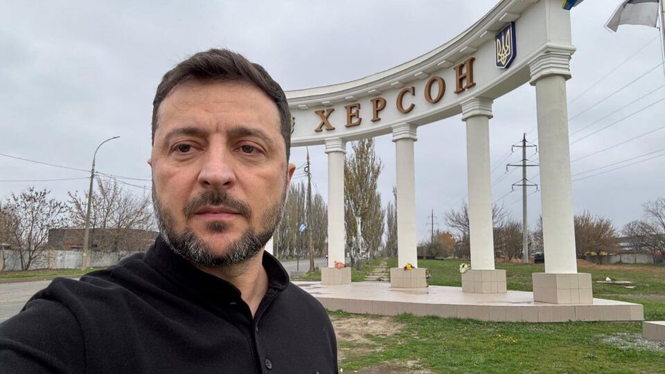 Президент опублікував звернення з Херсона