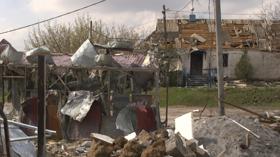 Малокатериновка находится вблизи линии фронта