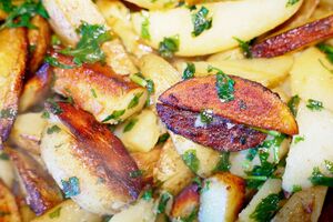 Для картоплі знадобиться крохмаль