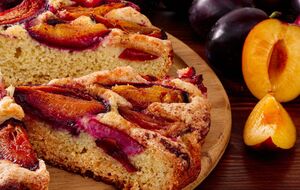 Сливовый пирог имеет необыкновенный аромат