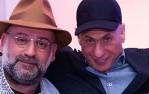 Цукерман (на фото справа) отказался называть место своего пребывания