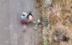 Прокуратура показала фото с места обстрела