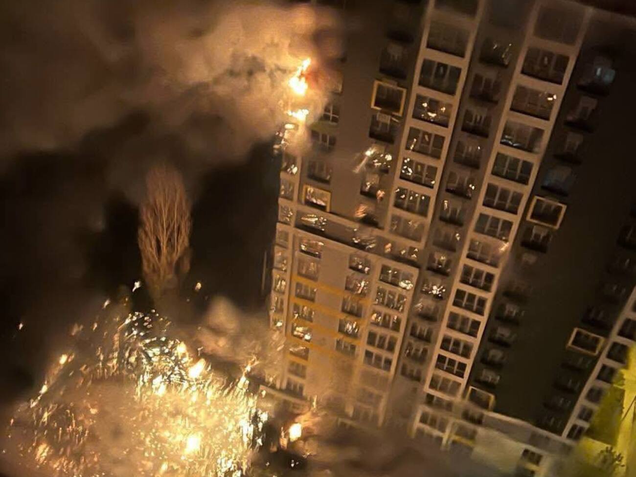 Росія в ніч на 14 листопада атакувала Київ