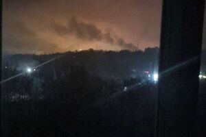 Український моніторинговий канал Exilenova+ стверджує, що після атаки в Саратові в ніч на 14 листопада виникла пожежа