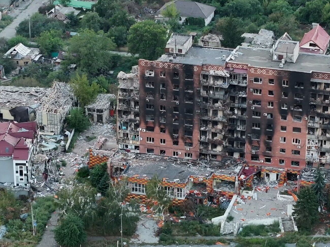 Оккупанты накапливали силы в населенном пункте вблизи Покровска, готовясь к наступлению