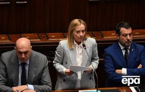 Сальвіні (праворуч) підтримував рішення Мелоні спрямувати військову допомогу Україні, але уникав прямої критики Путіна, зазначили ЗМІ