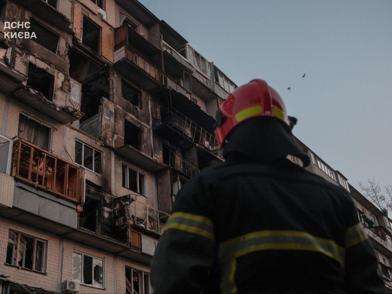 Влучання було в дев'ятиповерховий житловий будинок
