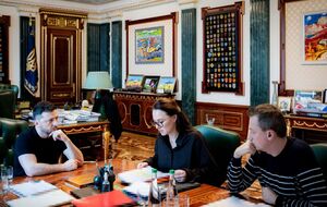 Зеленський провів нараду зі Свириденко і Соболевим щодо перевірок державних енергетичних підприємств