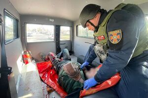 60-річного пораненого госпіталізували у важкому стані