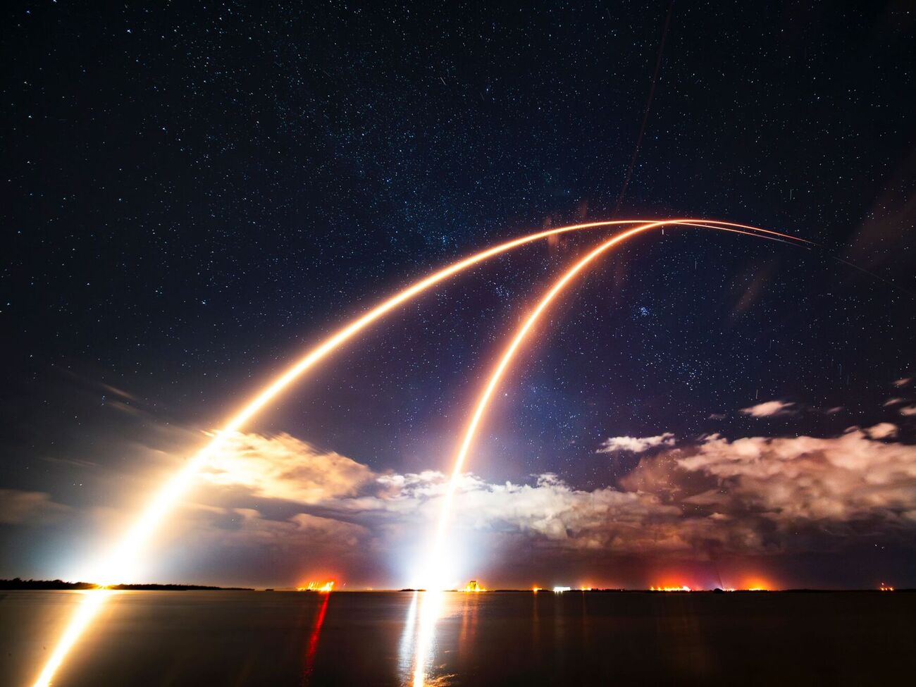 Ракеты запустили из Флориды