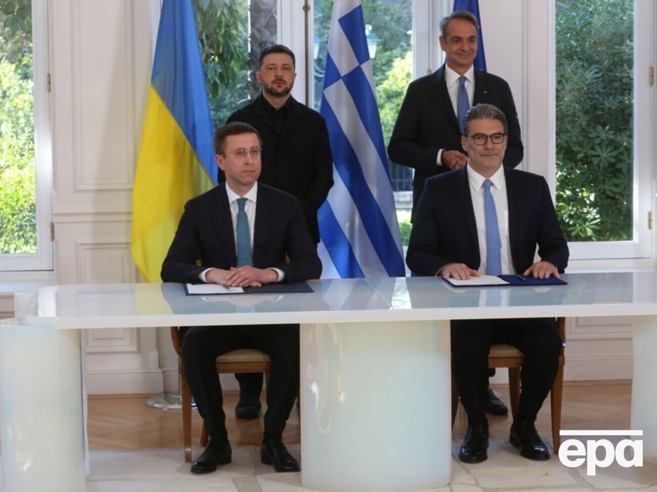 Украина подписала газовое соглашение с Грецией