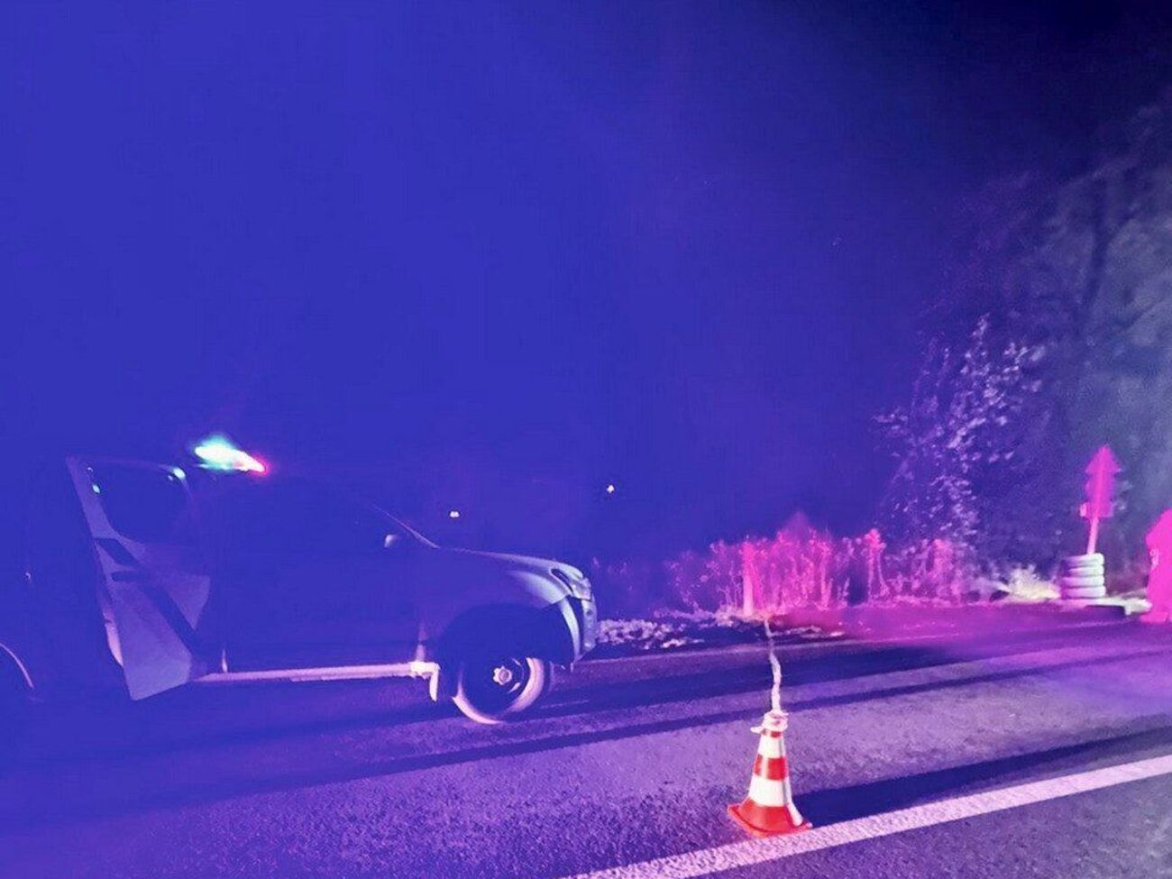 Унаслідок вибуху водій дістав тілесні ушкодження, розповіли в поліції Львівської області