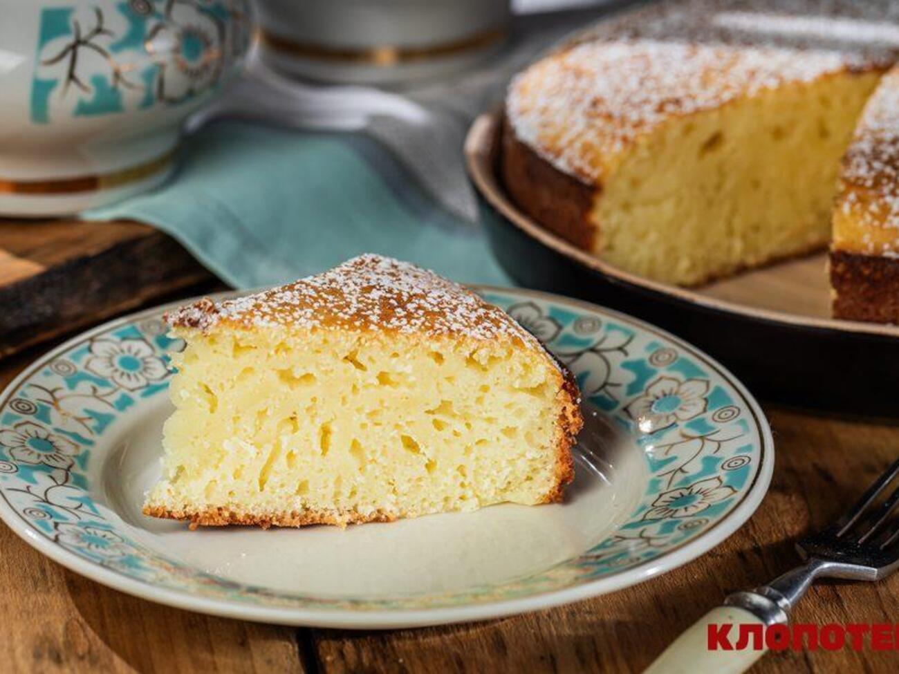 Манник подают охлажденным