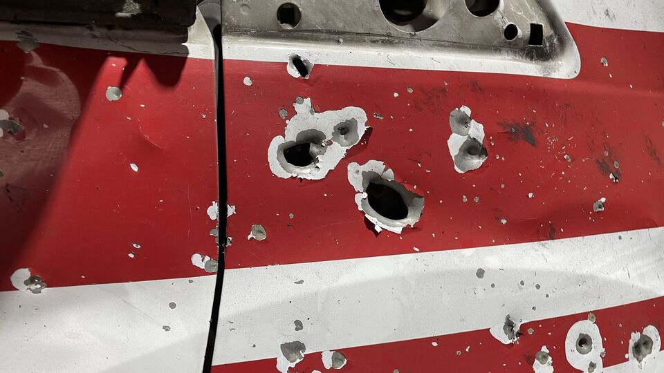 Пошкоджені дві машини швидкої допомоги