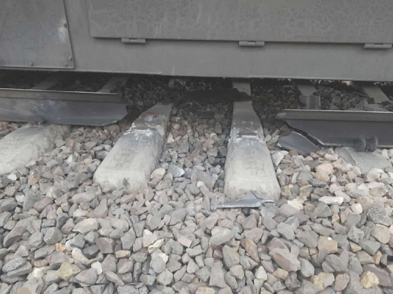 Разрушение путей произошло 16 ноября