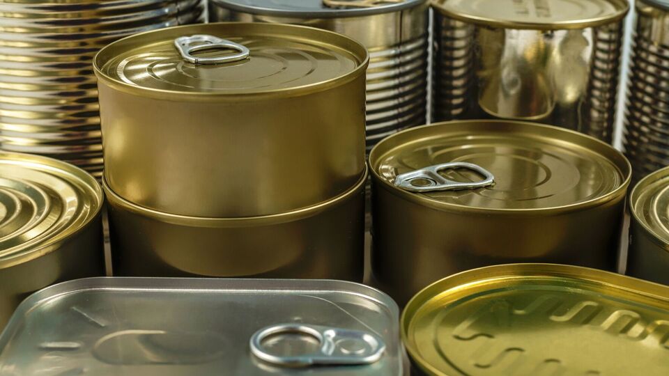 Консервные банки не должны быть повреждены