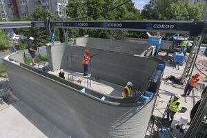 Школа во Львове – первая в Украине, которую построили с помощью 3D-принтера