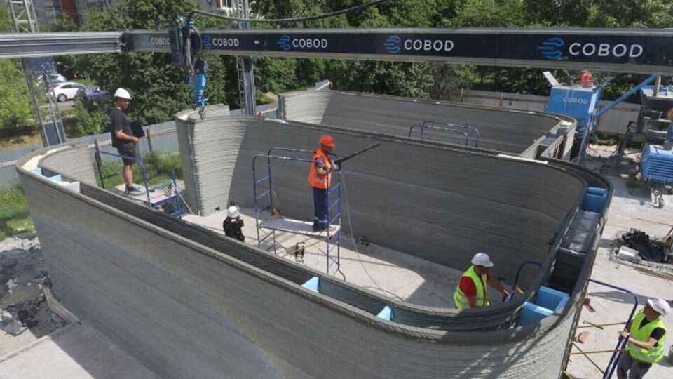 Школа во Львове – первая в Украине, которую построили с помощью 3D-принтера