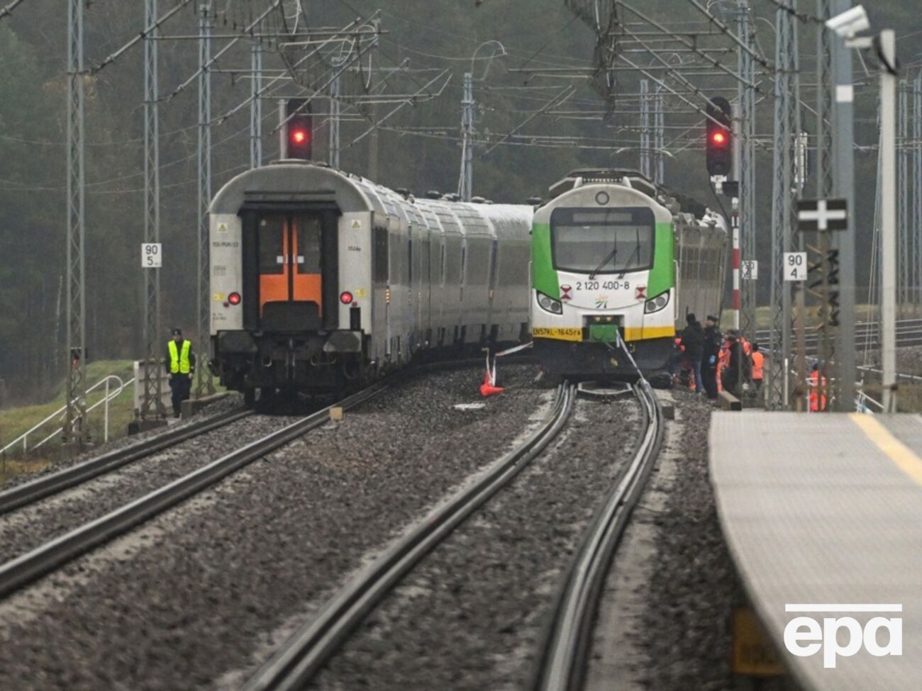 Руйнування колій виявили 16 листопада