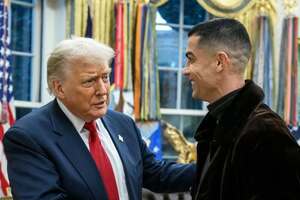 На приеме у Трампа Роналду был со своей избранницей