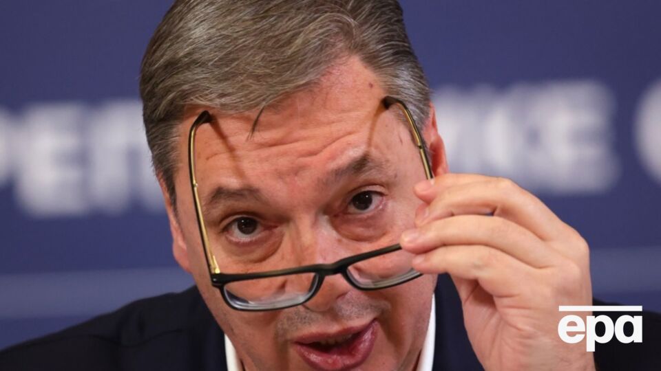 Сербия "осуждает российское вторжение в Украину", отметил Вучич