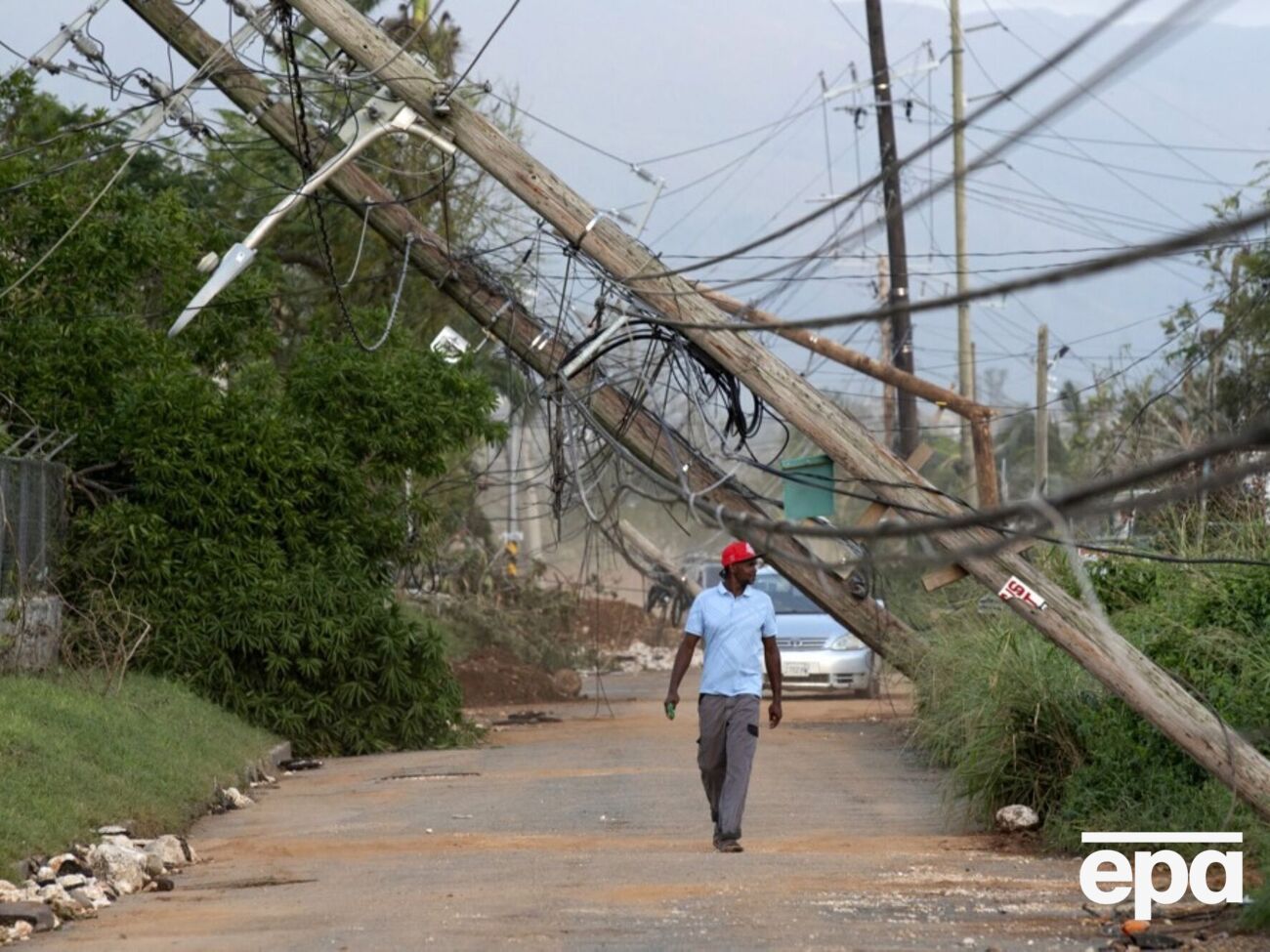 Ураган обрушился на Ямайку на прошлой неделе