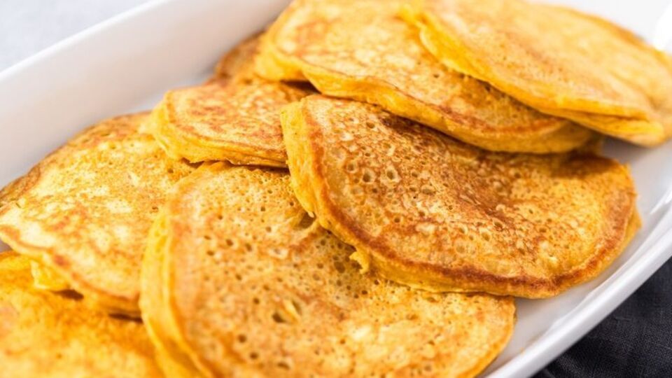 Оладьи имеют нежную текстуру