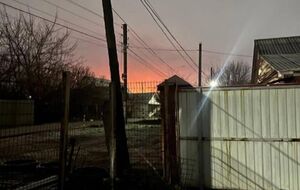 Вследствие атаки дронов вспыхнул пожар